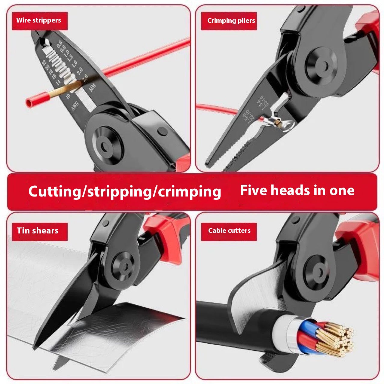 Viter™ 5-in-1 Multi-Function Wire & Cutting Tool Kit