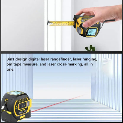 Viter™ 3-in-1 Laser Measure & Tape Tool
