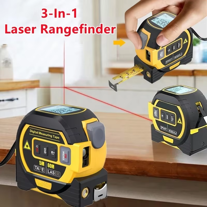 Viter™ 3-in-1 Laser Measure & Tape Tool